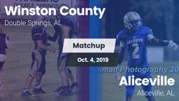 Matchup: Winston County vs. Aliceville  2019