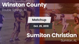 Matchup: Winston County vs. Sumiton Christian  2019