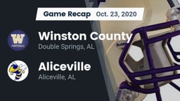 Recap: Winston County  vs. Aliceville  2020