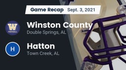 Recap: Winston County  vs. Hatton  2021