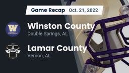 Recap: Winston County  vs. Lamar County  2022