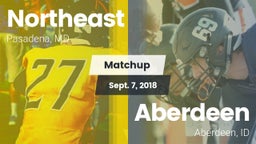 Matchup: Northeast vs. Aberdeen  2018