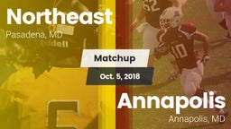 Matchup: Northeast vs. Annapolis  2018
