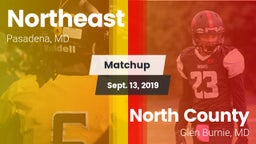 Matchup: Northeast vs. North County  2019