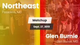 Matchup: Northeast vs. Glen Burnie  2019