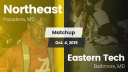 Matchup: Northeast vs. Eastern Tech  2019