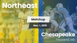 Matchup: Northeast vs. Chesapeake  2019