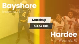 Matchup: Bayshore vs. Hardee  2016