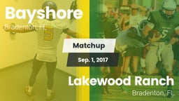 Matchup: Bayshore vs. Lakewood Ranch  2017