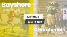 Matchup: Bayshore vs. Chamberlain  2020