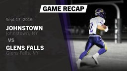 Recap: Johnstown  vs. Glens Falls  2016