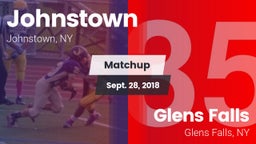 Matchup: Johnstown vs. Glens Falls  2018