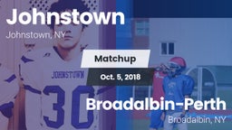 Matchup: Johnstown vs. Broadalbin-Perth  2018