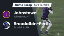 Recap: Johnstown  vs. Broadalbin-Perth  2021