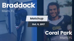 Matchup: Braddock vs. Coral Park  2017