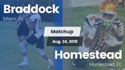 Matchup: Braddock vs. Homestead  2018