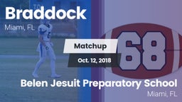 Matchup: Braddock vs. Belen Jesuit Preparatory School 2018
