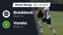 Recap: Braddock  vs. Varela  2019