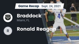 Recap: Braddock  vs. Ronald Reagan 2021