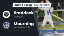 Recap: Braddock  vs. Mourning  2022