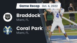 Recap: Braddock  vs. Coral Park  2022