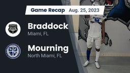Recap: Braddock  vs. Mourning  2023