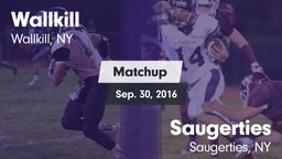 Matchup: Wallkill vs. Saugerties  2016