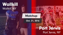 Matchup: Wallkill vs. Port Jervis  2016