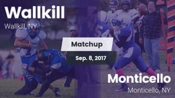 Matchup: Wallkill vs. Monticello  2017