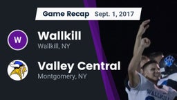 Recap: Wallkill  vs. Valley Central  2017