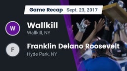Recap: Wallkill  vs. Franklin Delano Roosevelt 2017