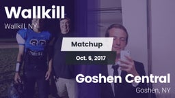 Matchup: Wallkill vs. Goshen Central  2017