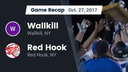Recap: Wallkill  vs. Red Hook  2017