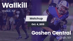 Matchup: Wallkill vs. Goshen Central  2019