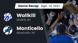 Recap: Wallkill  vs. Monticello  2021