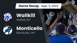 Recap: Wallkill  vs. Monticello  2022