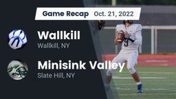 Recap: Wallkill  vs. Minisink Valley  2022