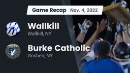 Recap: Wallkill  vs. Burke Catholic  2022