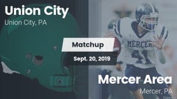 Matchup: Union City vs. Mercer Area  2019