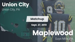 Matchup: Union City vs. Maplewood  2019