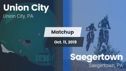 Matchup: Union City vs. Saegertown  2019