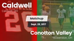 Matchup: Caldwell vs. Conotton Valley  2017