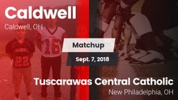 Matchup: Caldwell vs. Tuscarawas Central Catholic  2018