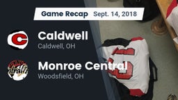 Recap: Caldwell  vs. Monroe Central  2018