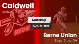 Matchup: Caldwell vs. Berne Union  2020
