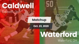 Matchup: Caldwell vs. Waterford  2020