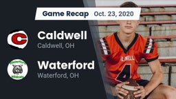 Recap: Caldwell  vs. Waterford  2020