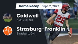 Recap: Caldwell  vs. Strasburg-Franklin  2022