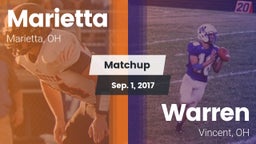 Matchup: Marietta vs. Warren  2017