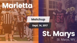 Matchup: Marietta vs. St. Marys  2017